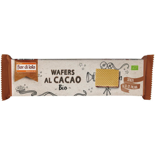 Immagine di WAFER CACAO BIO 125gr FDL