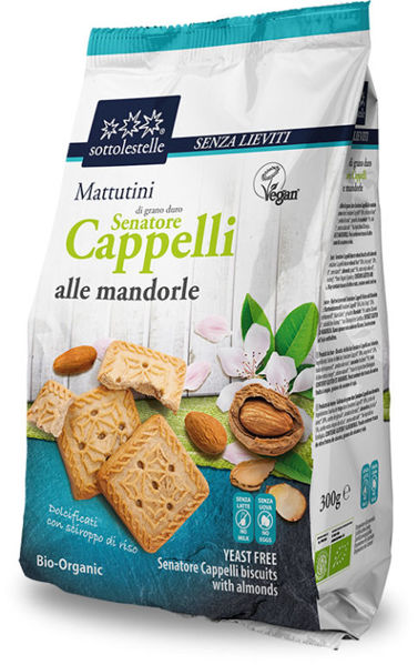 Immagine di MATTUTINI GRANO SEN CAPPELLI MANDORLE 300gr