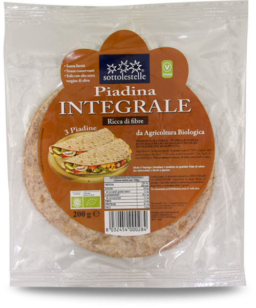 Immagine di PIADINA INTEGRALE 200gr