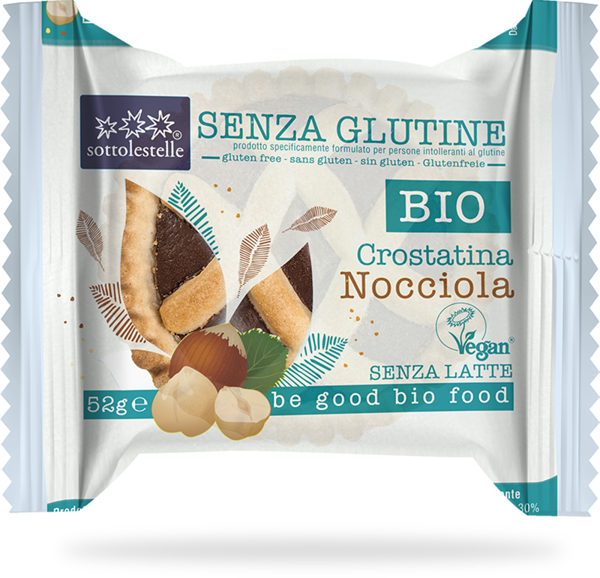 Immagine di CROSTATINA NOCCIOLA BIO S/G 52gr