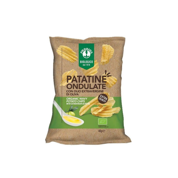 Immagine di PATATINE ONDULATE BIO 40gr