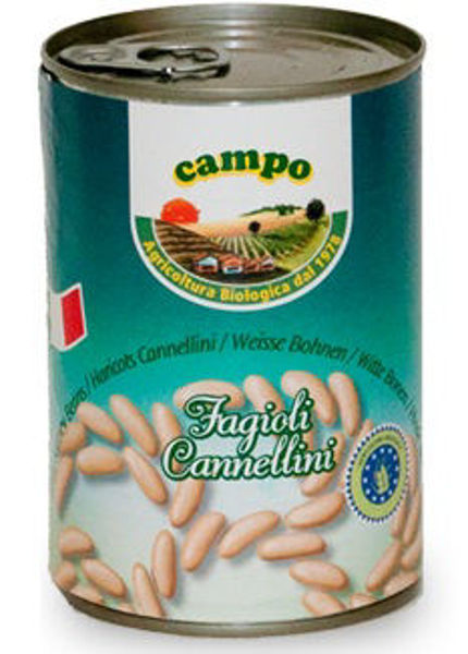 Immagine di FAGIOLI CANNELLINI BIO LATTA 400gr