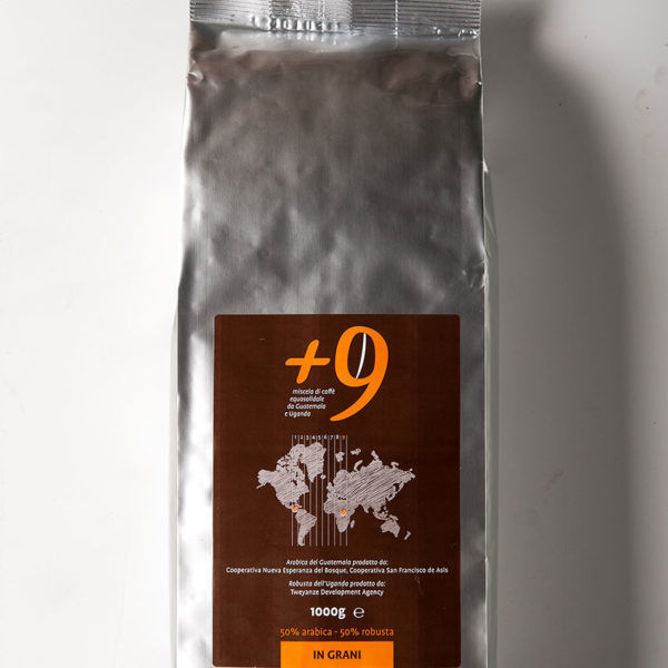 Immagine di CAFFE' +9 IN GRANI 50%ARA 50%ROB 1000gr