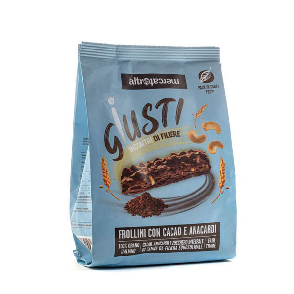 Immagine di BISCOTTI CACAO ANACARDI 300gr