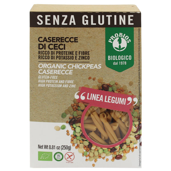 Immagine di CASERECCE 100% CECI BIO S/G 250gr